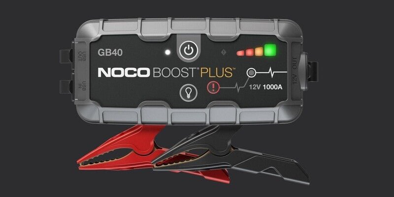 בוסטר התנעה נייד NOCO GB40 לאופנוע